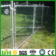 Venda quente Novo portão de cerca de ferro de design / portão retrátil de cerca / Chain Link Fence Gate